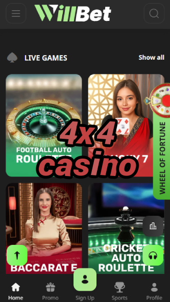 4x4 Casino - High-Stakes Betting & Jackpots-www.bdqngd.com