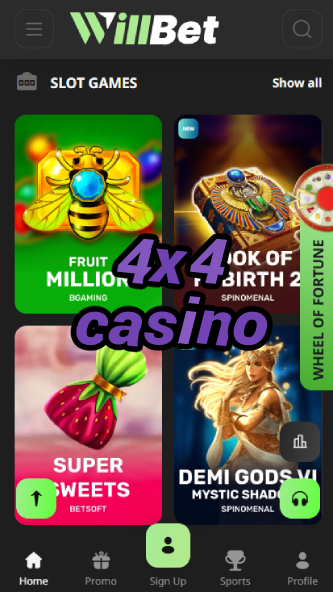 4x4 Casino - High-Stakes Betting & Jackpots-www.bdqngd.com